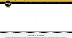 Desktop Screenshot of mayancab.com